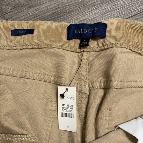 NWT Talbot corduroyed Tan Pants - Picture 3 of 6